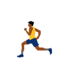 Run Running Sticker by OlympikusBR