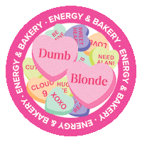 Dumb Blonde Sticker by Decal Queen Co