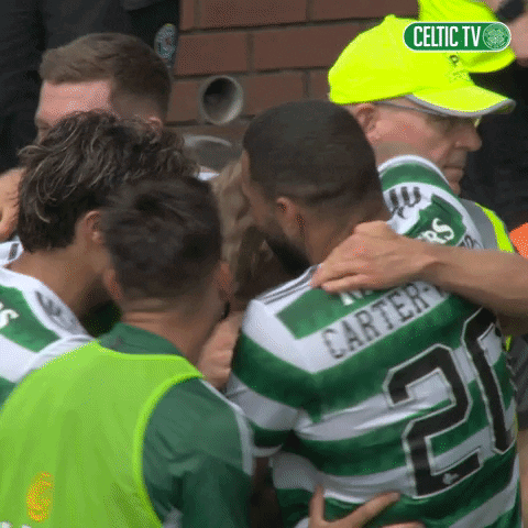 Celebration Goal GIF by Celtic Football Club