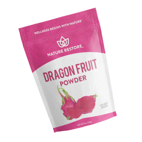 Dragon Fruit Pink Sticker by Nature Restore