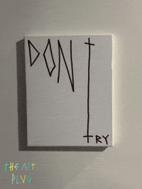 Do Not Street Art GIF by Marcel Katz / The Art Plug