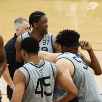 Didnt See You There Usa Basketball GIF by OKC Thunder