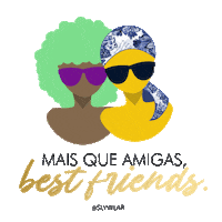 Happy Best Friends Sticker by Sly Wear