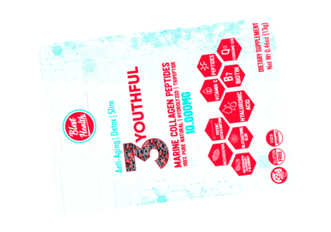 blesthealth giphyupload collagen vitaminc hyaluronic acid Sticker
