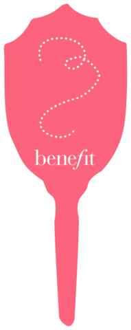pink mirror Sticker by Benefit Cosmetics