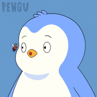 Eyes Flying GIF by Pudgy Penguins