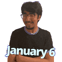 January 6 Sticker