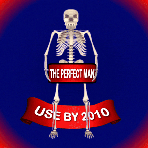 The Perfect Man Skeleton GIF