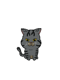 luckichild cat theo frani franis baby Sticker