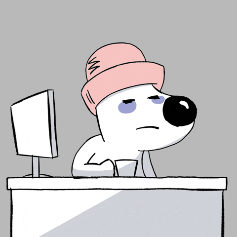 Tired Office Space GIF by CC0 Studios