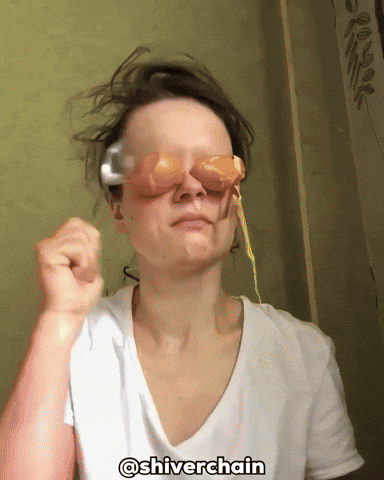 Woman Bird GIF