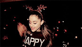 Ariana Grande Christmas GIF
