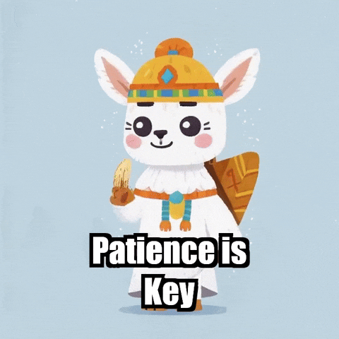 Wisdom Patience GIF by Llamaozi