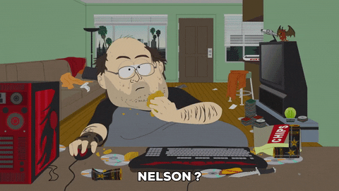 computer eating GIF by South Park 