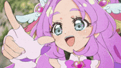 Magical Girl Smile GIF