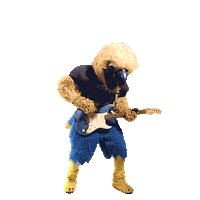 Guitar Rock Out Sticker by Fort Lewis College