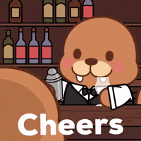 Cheers Bar GIF by FROSTYS