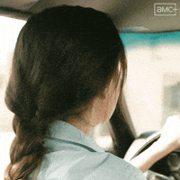 Scared Look Around GIF by AMC Networks