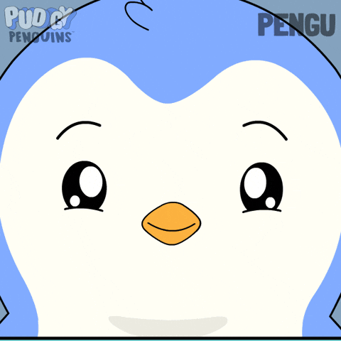 Stay Strong Be Careful GIF by Pudgy Penguins