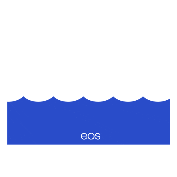 Blue Raspberry Ocean Sticker by eos Products