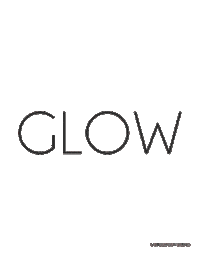 emily glow Sticker