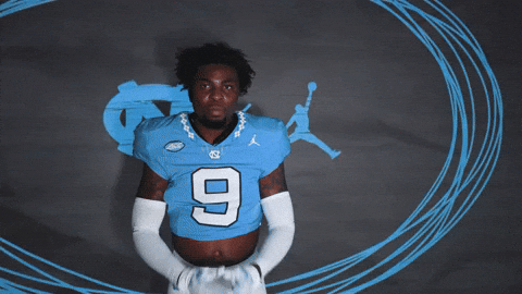 University Of North Carolina Football GIF by UNC Tar Heels
