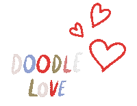 Puppy Love Hearts Sticker by hello matze illustrations