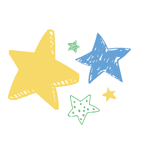 Yellow Star Sticker by bamboopreschool