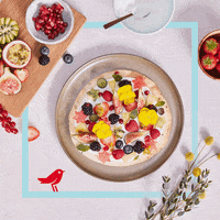 auchanfrance pizza fruit dessert miam GIF