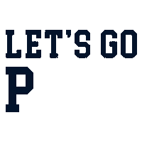 packathleticscharleston white cheer flash navy Sticker