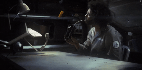 air em out daveed diggs GIF by Clipping.