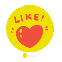 I Like It Heart Sticker by Lemon Influencer Indonesia