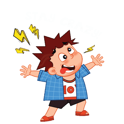 sochuthebookseries giphyupload crazy raju sochu Sticker