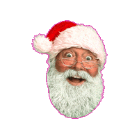Santa Claus Christmas Sticker