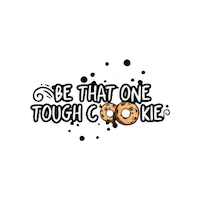 Tough Sticker by FitCookie