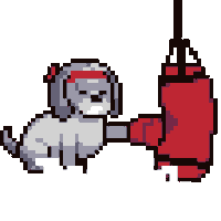 Workout Training Sticker by Abstract HotDogs