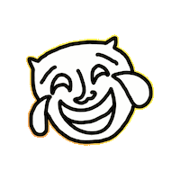 Happy Party Sticker by Dan Flow Art