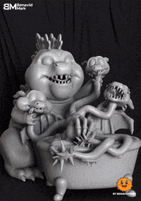 3D Dragon GIF