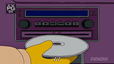 Episode 16 Cd Player GIF by The Simpsons