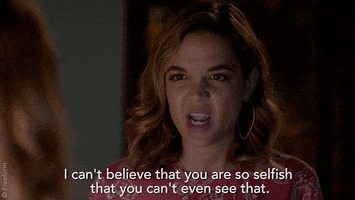 you are so selfish soap opera GIF by Famous in Love