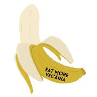 Big Island Banana Sticker by Making Mooleos