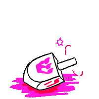 Sleepy Hanukkah Sticker by megan lockhart