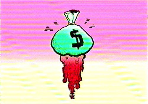 markvomit giphyupload money cash bag GIF
