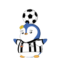 Balling Game Day Sticker by Pudgy Penguins