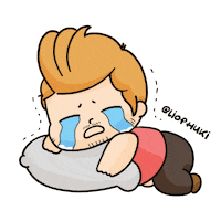 Drawing Cry Sticker