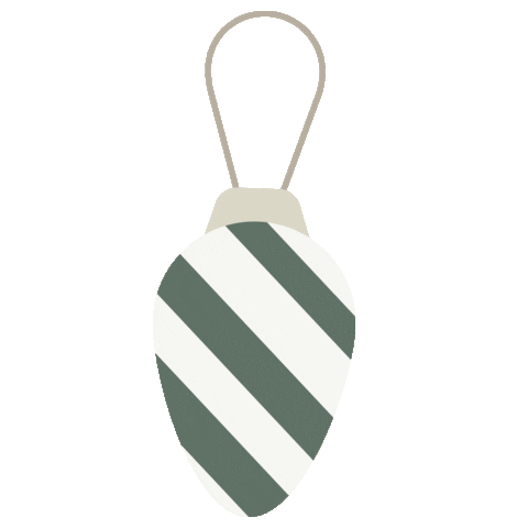 Christmas Ornament Sticker by Done by Deer