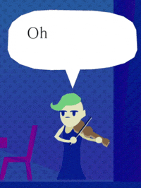 dishbug annoyed suspicious viola wandersong GIF