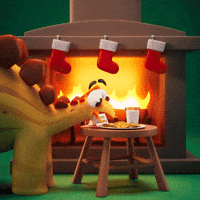 Baking Chocolate Chip GIF by Claynosaurz