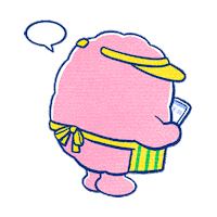 mongeegram 알바 몬지 mongee 알바중 Sticker