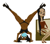 Stripper Ratchet Sticker